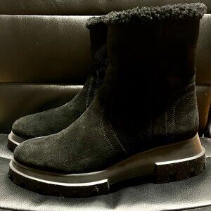 Aquatalia Women Kyla Water Resistant Shearling Bootie